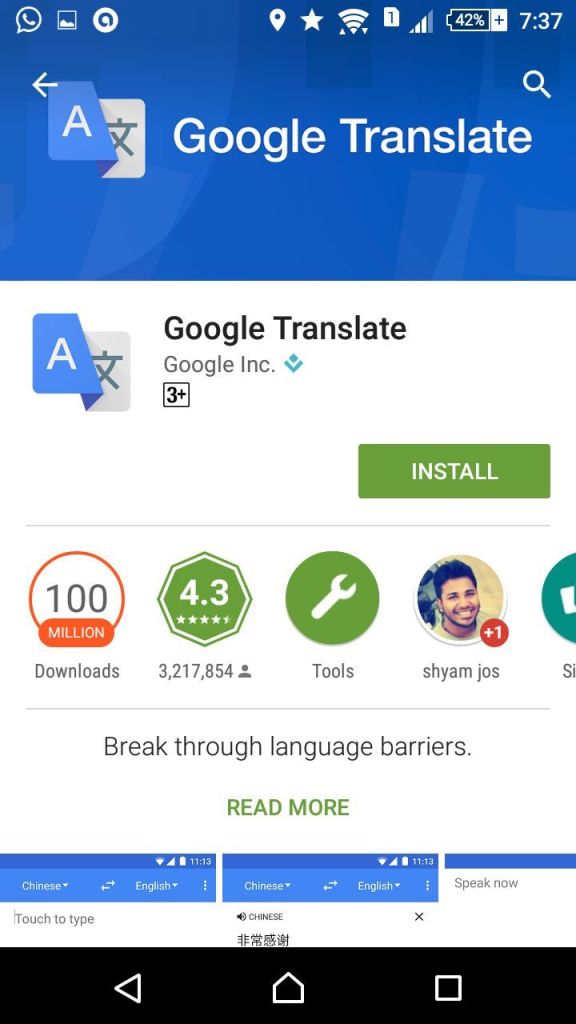 Download Google Translate For Mobile Samsung